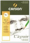 Grafický papír - Canson Cagrain blok lepený A5 125g 30 listů