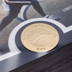 Obraz Denver Broncos NFL Bo Nix Bronze Coin