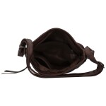 Trendy dámská koženková crossbody kabelka Hazel, coffee
