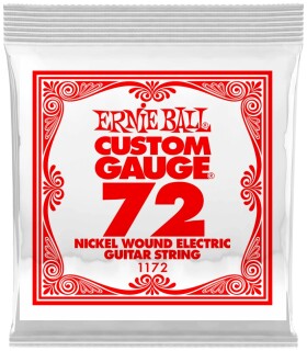 Ernie Ball 1172 Nickel Wound Single .072