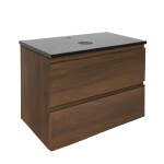 Koupelnová skříňka s krycí deskou SAT B-Way 79x50x45 cm ořech mat BWAY280NUTZ BWAY280NUTZ