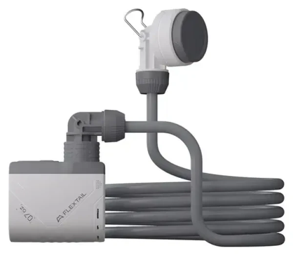 Flextail Tiny Shower bílá / Přenosná sprcha s čerpadlem / IPX7 / USB-C (Tiny shower-W)
