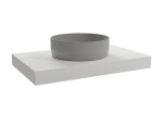 Deska pod umyvadlo Naturel Dolce 80x8x50 cm white matt DO8050BM DO8050BM