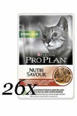 ProPlan Cat kaps. Steriliz. hovězí 26x85g