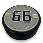 Mustang Puk Pittsburgh Penguins NHL Silver Medallion - Mario Lemieux