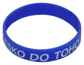 SPORTTEAM Náramek silikon ČR 5 / Fandovský doplněk / Česká republika