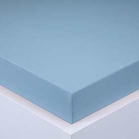 Napínací prostěradlo jersey EXCLUSIVE nebesky modré sada 2 ks 90 x 200 cm