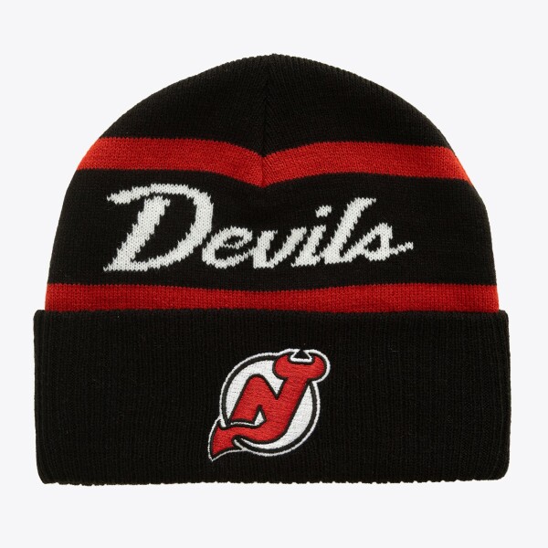 Mitchell & Ness Pánská zimní čepice New Jersey Devils NHL Head Coach Knit