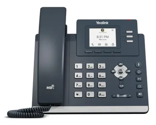 Yealink MP52 E2 Teams šedá / VoIP telefon / 2,4" displej / PoE (1301016)