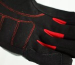 Pánské rukavice na moto Xrc Brrison black/grey - XL / šedá