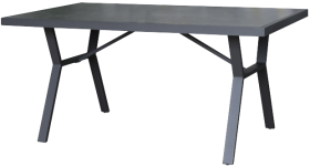 ROJA SIBIU hliníkový stůl 140x80 cm