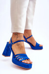Sandály na podpatku model 179123 Step in style 37