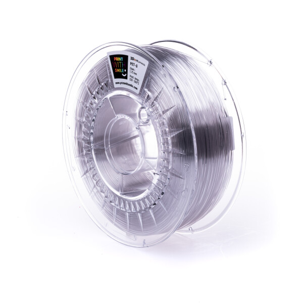 PET-G filament Natural 1,75 mm Print With Smile 1 kg