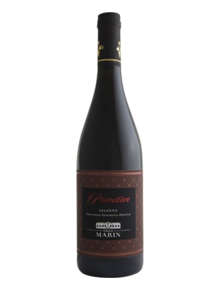 Villa Marin Primitivo Salento IGP 0,75l, suché červené, 13,5 % (holá lahev)