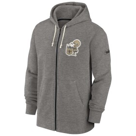 Nike Pánská bunda New Orleans Saints NFL Historic Full-Zip Fleece Hoodie Velikost: XL