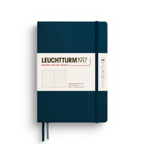Leuchtturm1917 Zápisník Deep Sea Medium A5 tečkovaný