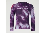 Endura Pixel Cloud pánský dres dlouhý rukáv Purple vel. M