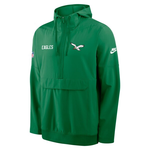 Nike Pánská bunda Philadelphia Eagles NFL Alternate Sideline Half-Zip Anorak Velikost: S