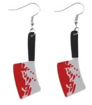 Dovoz Náušnice horor krvavé Velikost: Nůž killing it