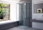 FORTE - Obdélníkový sprchový kout ESSENCE A1FS 90x80 BEA12SXA1+BEA13DXA1