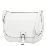 Trendy dámská koženková crossbody kabelka Grácie, bílá
