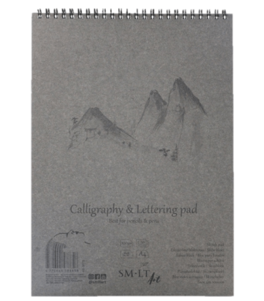 SM.LT Calligraphy & Lettering blok A5 100g 50 listů