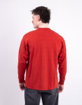 Tričko Carhartt WIP L/S American Script T-Shirt Oxide Red