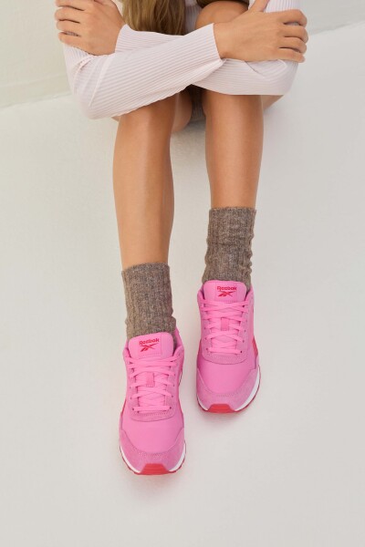 Sportovní obuv Reebok GLIDE LOW 100235034 Látkový materiál,Přírodní kůže (useň) - Semiš