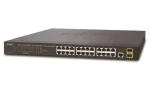 Planet GS-4210-24T2S / Switch / L2 / 24x 1Gb RJ-45 / 2x 1Gb SFP / QoS / Fanless (GS-4210-24T2S)