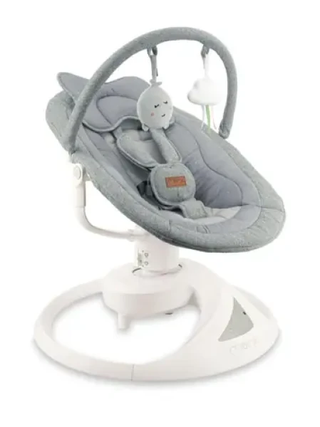 MoMi PEARL Elektrické houpátko šedé (BULE00040)