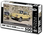 RETRO-AUTA Puzzle Fiat 126P, 650E Maluch (1987)