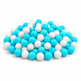 Cukrové perly SweetArt modré a bílé 7 mm (40 g)