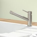 Dřezová baterie Villeroy & Boch Como, 925100LE, leštěný nerez 925100LE