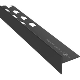 MEXEN - Line-B spádová lišta podlahová 120 cm levá, černá 187001120L