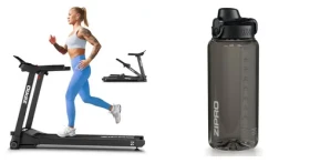 Zipro Ramble Běžecký pás + láhev 1000 ml / max. rychlost 16 km/h / nosnost 130 kg (8426481)