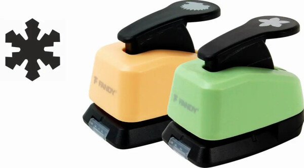 Děrovačka dekorační 16mm - Vločka 007