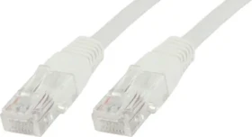 MicroConnect CAT6 U/UTP 0.4m bílá / LSZH (UTP6004W)
