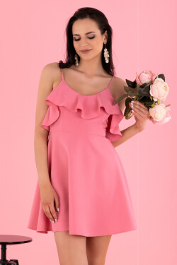 Dámské šaty model 9028019 růžová L - Merribel