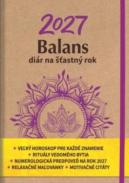 Balans diár na šťastný rok 2027 - Katarína Olejárová