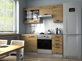 FRONTI Kuchyňská linka PAMELA 180x120 - Artisan