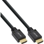 InLine HDMI kabel Ultra High Speed 8K černá / Propojovací kabel / HDMI Typ A (M) - HDMI Typ A (M) / 3 m (17903P)