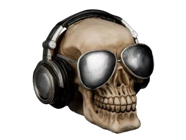 Ootb.de Pokladnička lebka - sluchátka