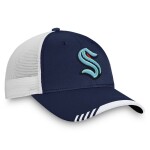 Fanatics Pánská kšiltovka Seattle Kraken NHL Navy Authentic Pro Locker Room Trucker Adjustable Hat