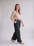 HOSH Dámské kalhoty Dune Velikost: UNI, Barva: Tmavě béžová