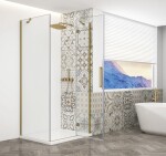 GELCO - TRINITY GOLD obdélníkový kout 1200x1000 pravý, čiré sklo, GT5610-12CR-G GT5610-12CR-G