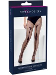 Smiffys.com Punčocháče - síťované s kostmi
