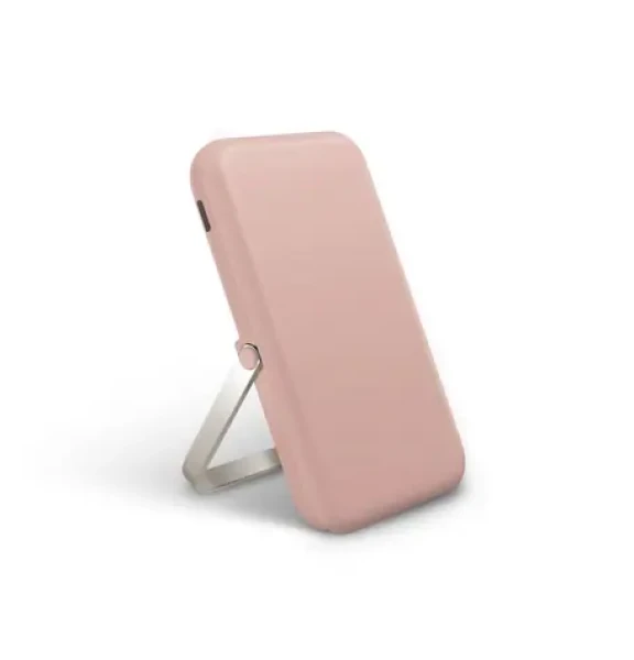 UNIQ HOVEO MagSafe bezdrátová powerbanka růžová / 5000 mAh / 1x USB-C (8886463684238)