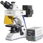 Bresser Optik Science TFM-301 Trino, trinokulární mikroskop s procházejícím světlem, 1000 x, procházející světlo, 575090