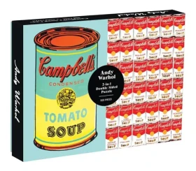 GALISON Oboustranné puzzle Andy Warhol Campbell's Soup Cans