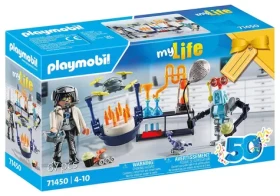 Playmobil® My Life 71450 Výzkumník s roboty